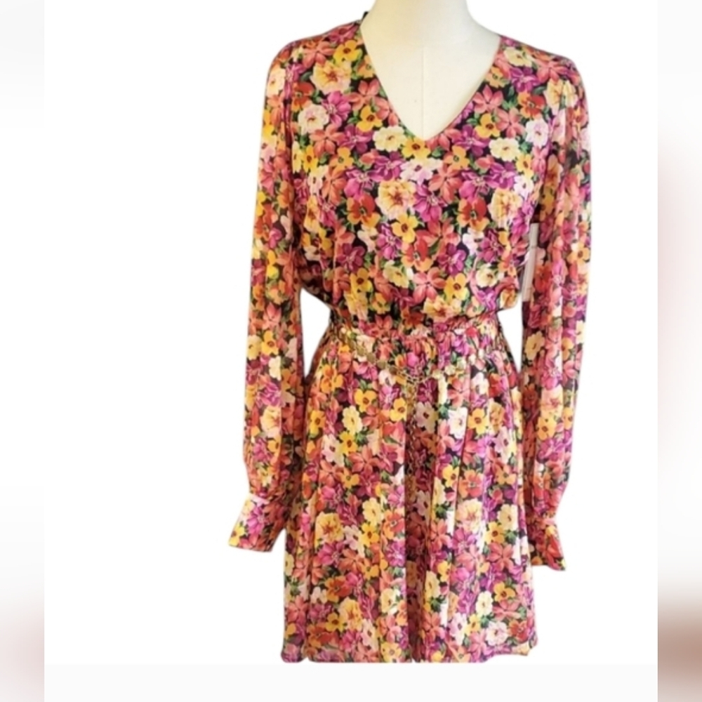 Aura Pink and Orange Barbicore Dress - Picture 15 of 15